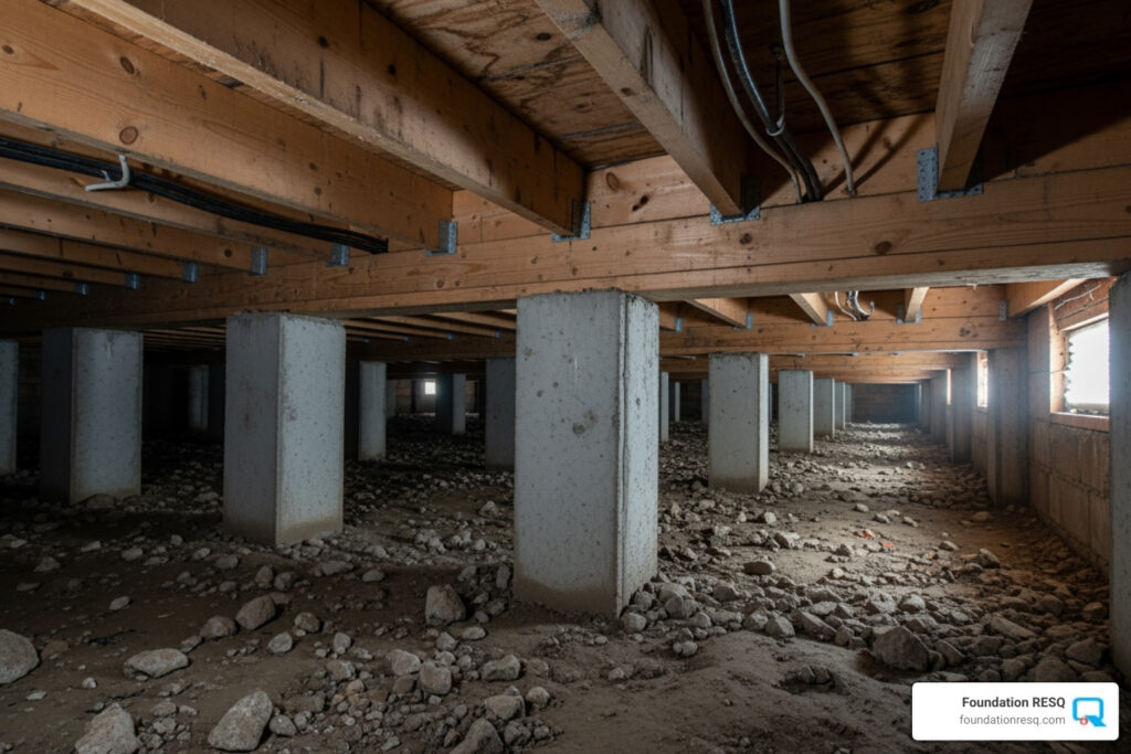 crawl space stabilization