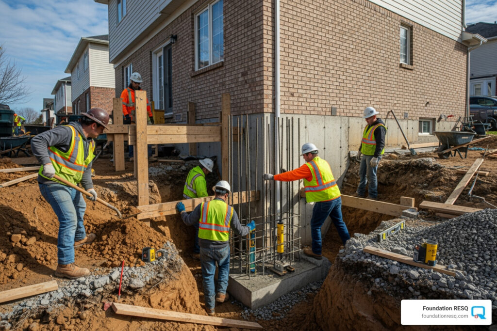 foundation underpinning services