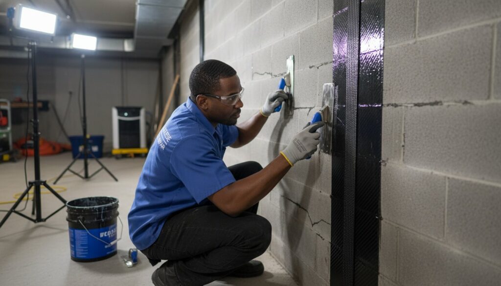 Carbon Fiber Wall Repair in Tallahassee: The Modern Solution for Bowing Foundation Walls