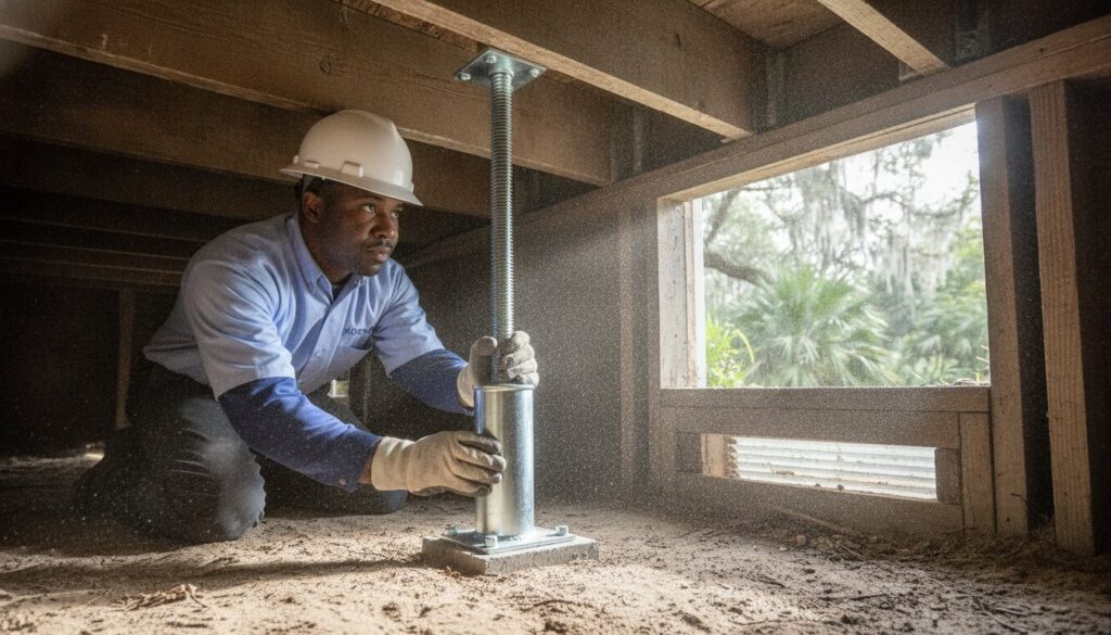 Cost to Fix Sagging Floors in Tallahassee: 2026 Homeowner’s Guide