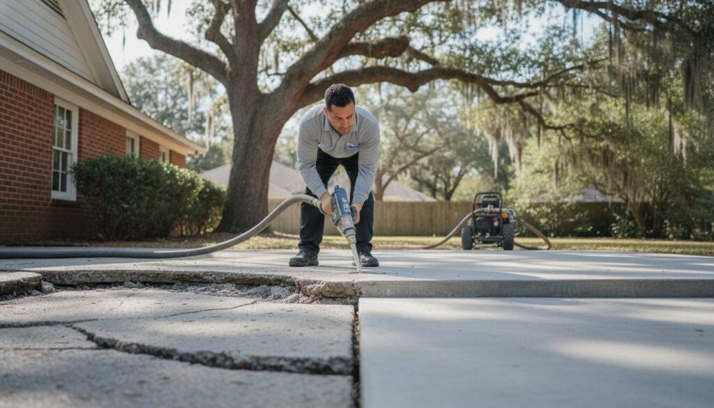 The Best Way to Level a Concrete Patio: 2026 Homeowner’s Guide