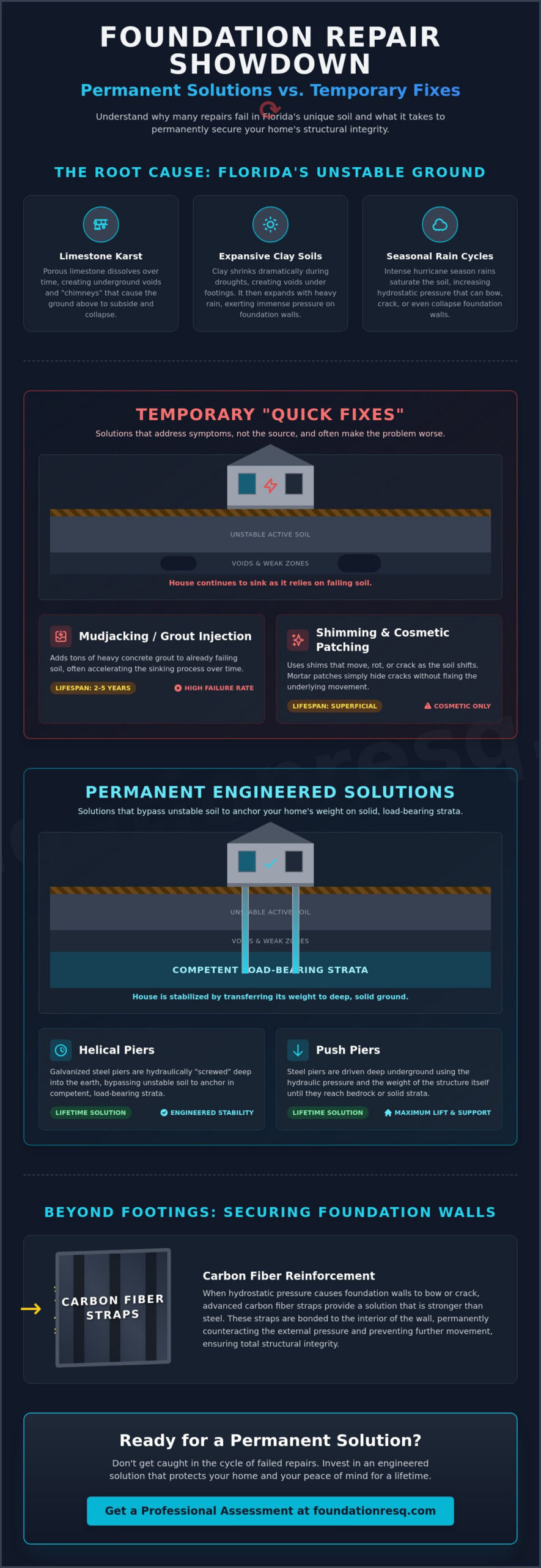 Permanent Foundation Repair Solutions: A Homeowner’s Guide to Lasting Stability