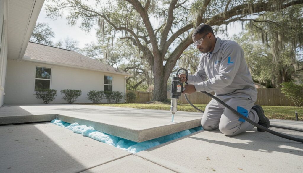 Best Way to Level a Concrete Patio in Tallahassee: 2026 Homeowner’s Guide