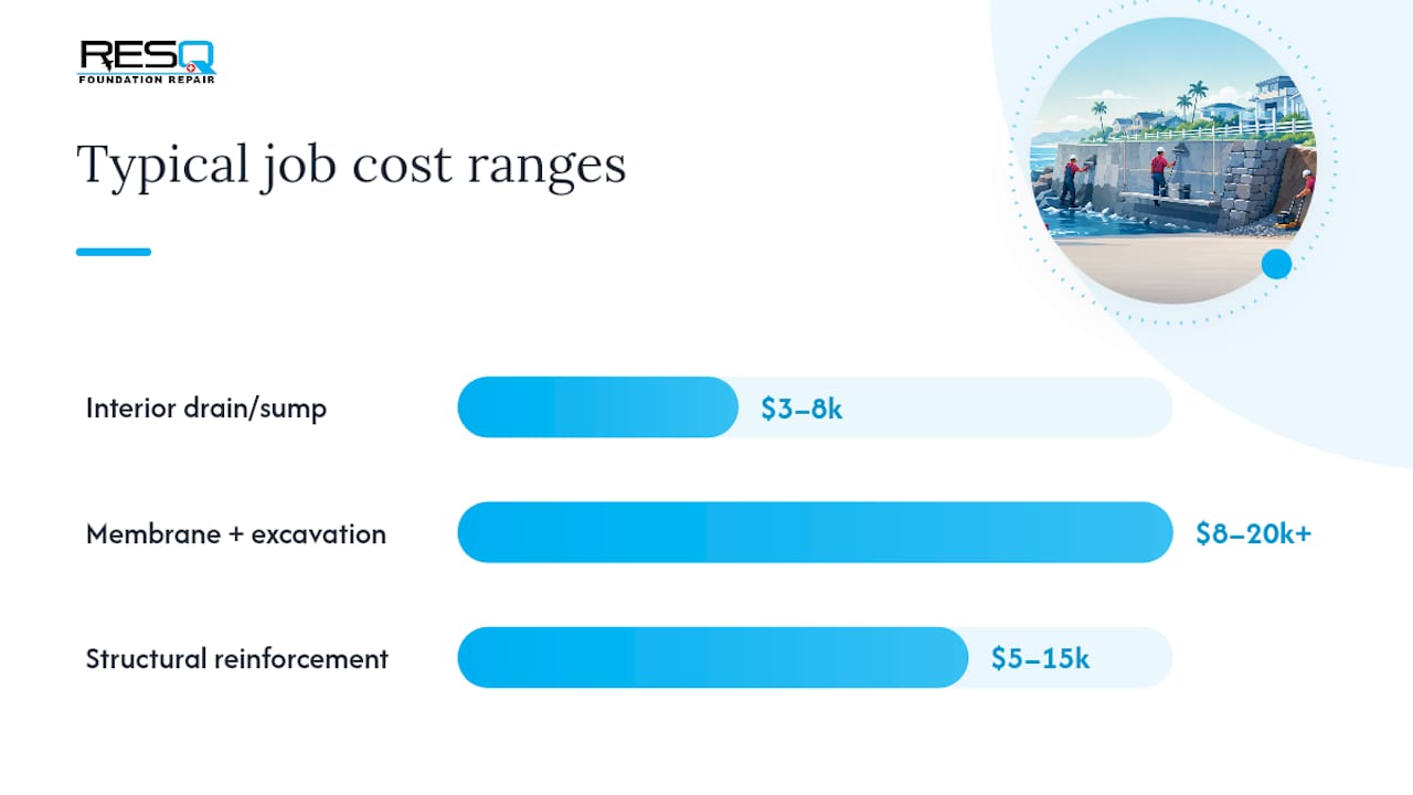 What do typical job timelines and costs look like? — overview diagram