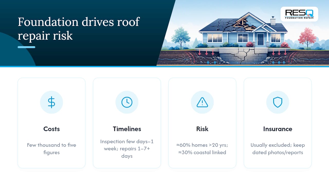 What Repairs Typically Cost and How Long They Take — overview diagram