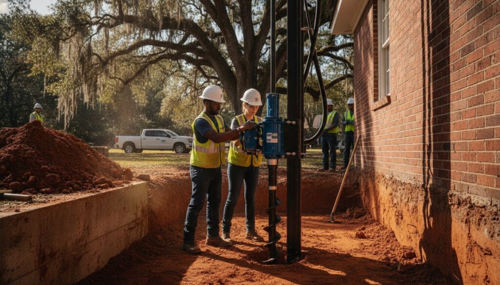 Foundation Settlement Repair in Tallahassee: Permanent Solutions for Shifting Soil
