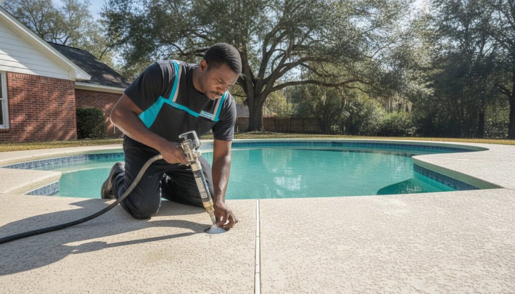 Expert Concrete Pool Deck Repair in Killearn: Restore Your Backyard Oasis