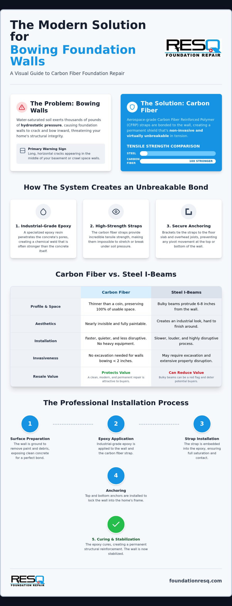 What is Carbon Fiber Foundation Repair? A Homeowner’s Guide
