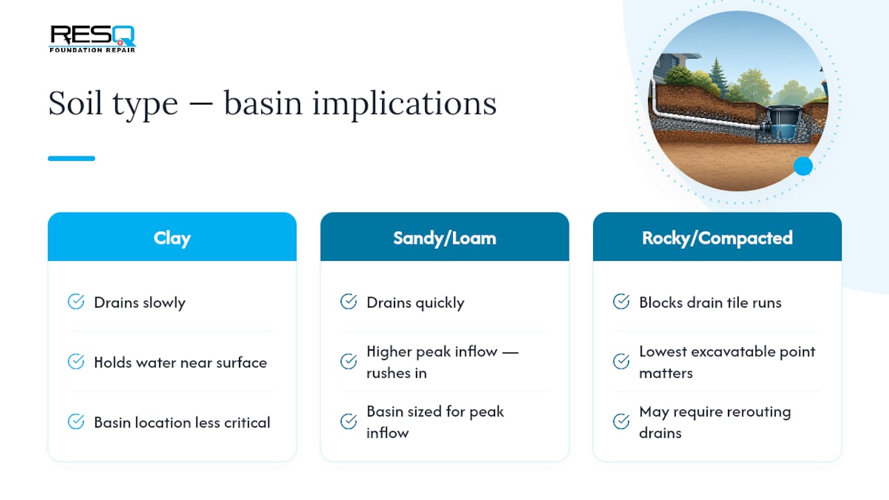Does Soil Type Change Where the Basin Should Go? — overview diagram
