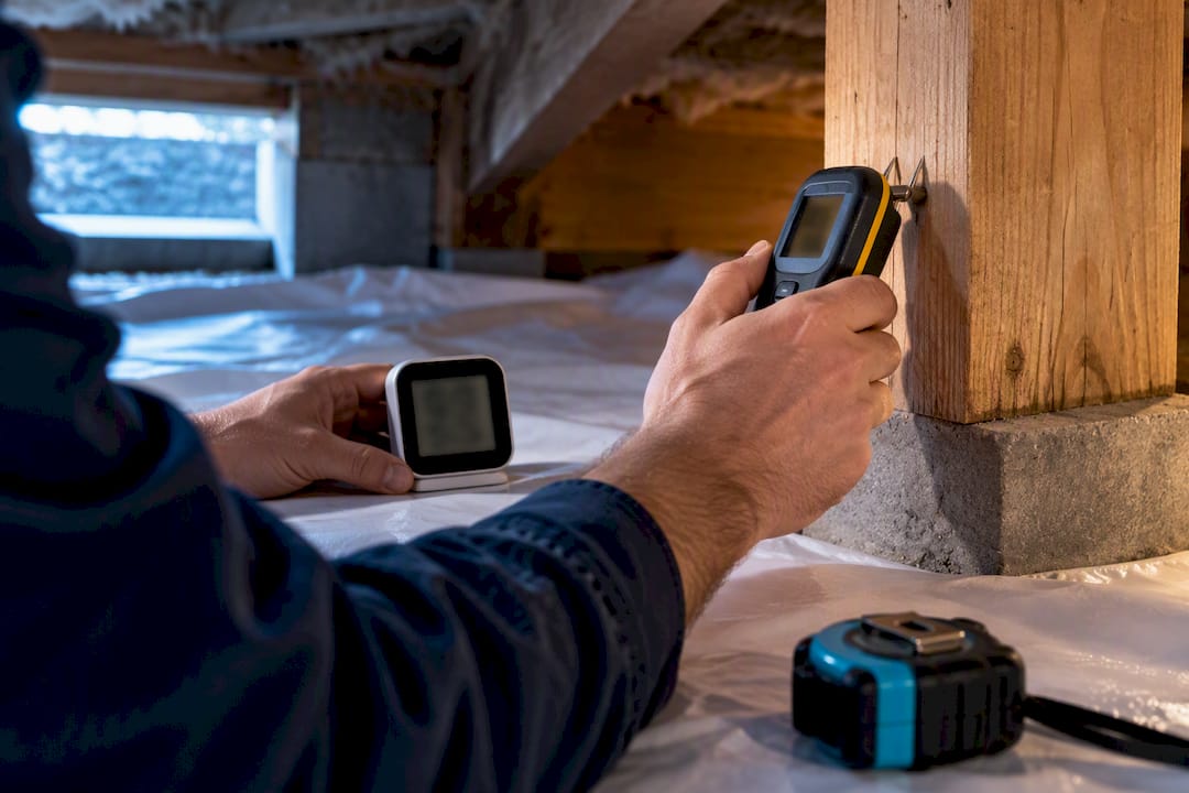 Paired humidity and wood moisture readings