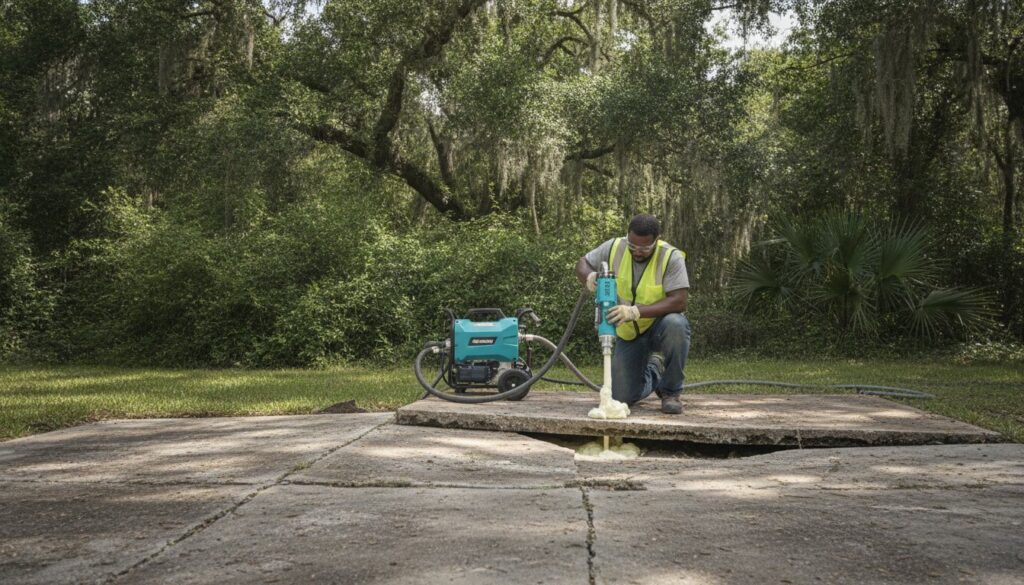 Best Way to Level a Concrete Patio: 2026 Tallahassee Homeowner’s Guide