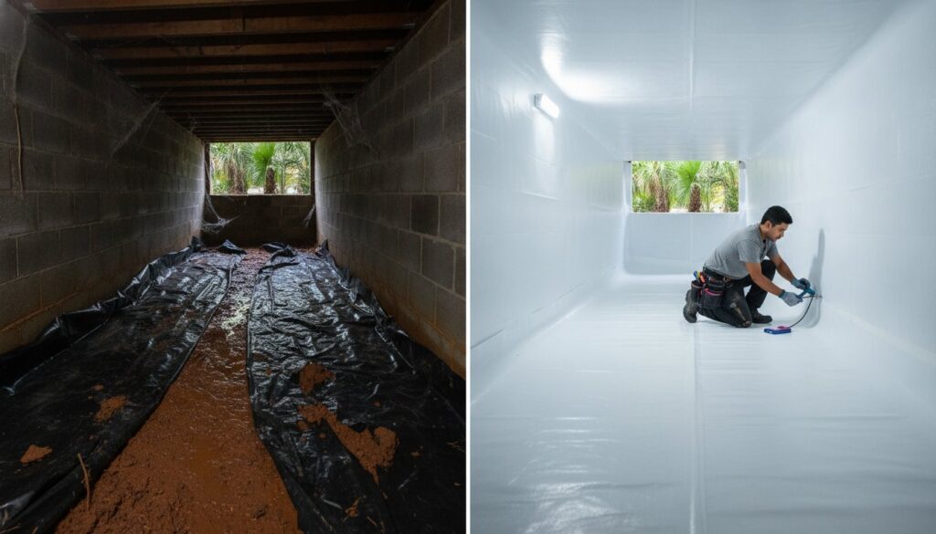 Crawl Space Encapsulation vs. Vapor Barrier in Tallahassee: 2026 Guide