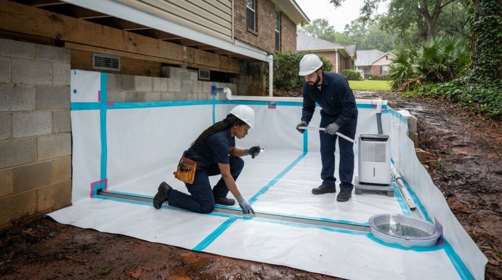 Crawl Space Moisture Barrier Installation in Tallahassee: A 2026 Homeowner’s Guide