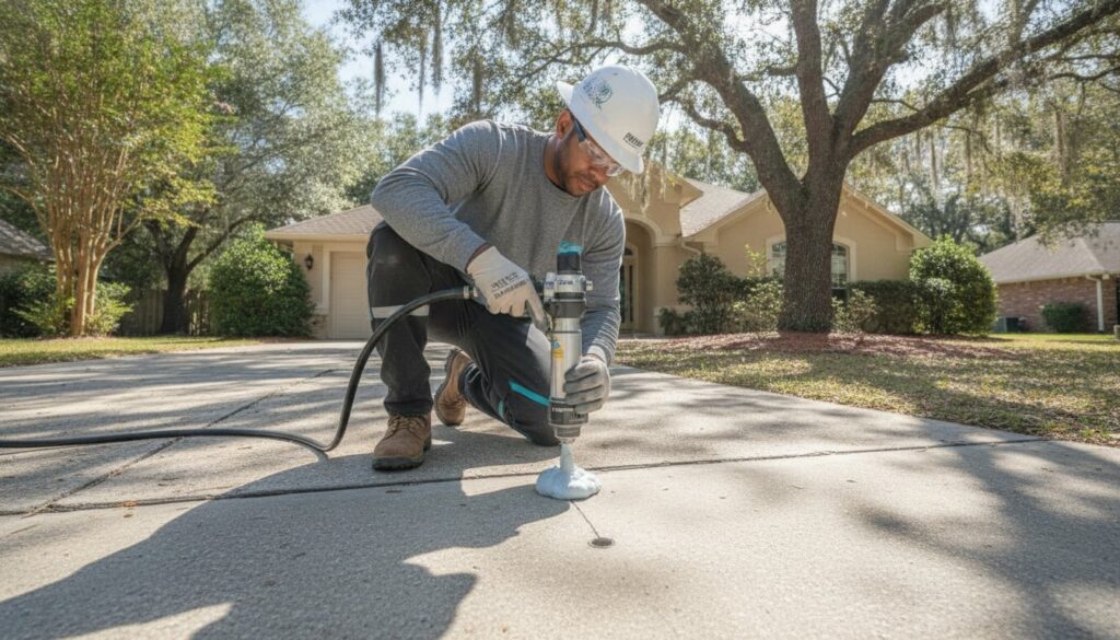 PolyRenewal vs Mudjacking: 2026 Tallahassee Driveway Guide