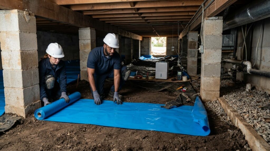 Crawl Space Vapor Barrier Replacement: What Tallahassee Homeowners Should Know